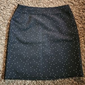 Ann Taylor Polka Dot Skirt Size 10